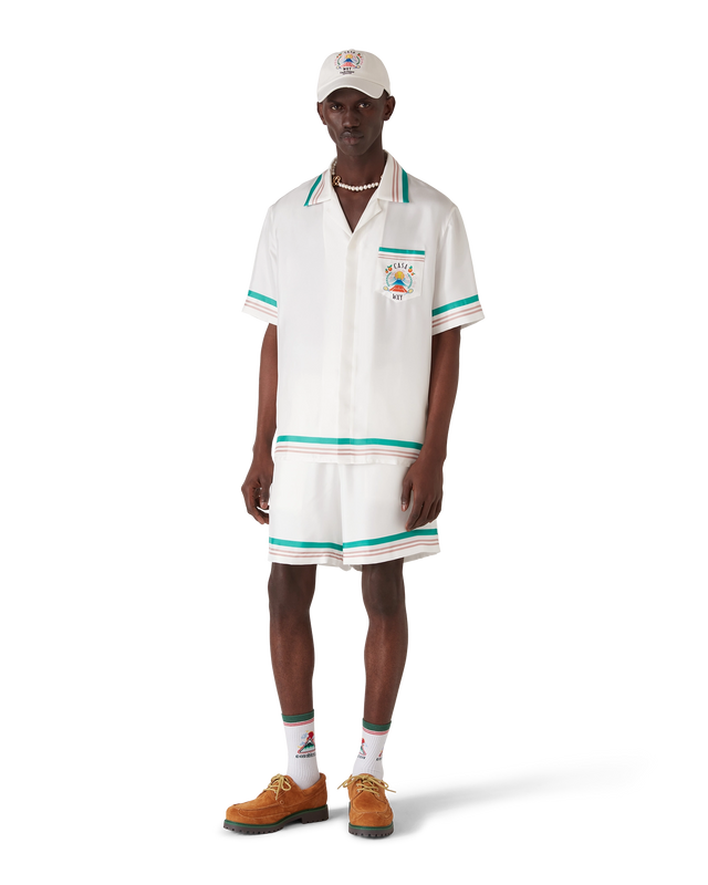 Casablanca Casa Way Silk Shorts– Casablanca