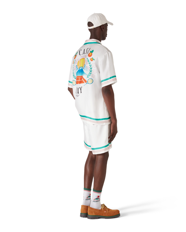 Casablanca Casa Way Silk Shorts– Casablanca