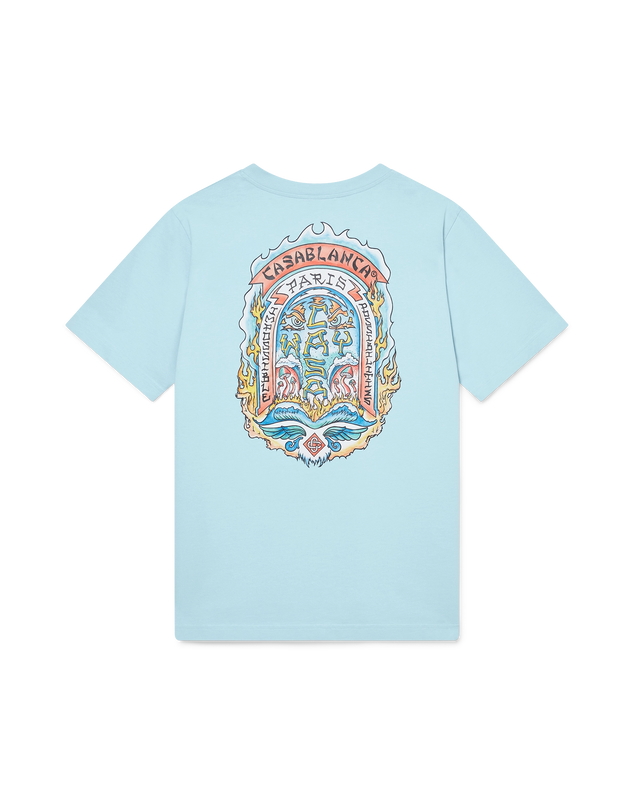 casablanca Casa Way Skate T-Shirt | Casablanca Paris