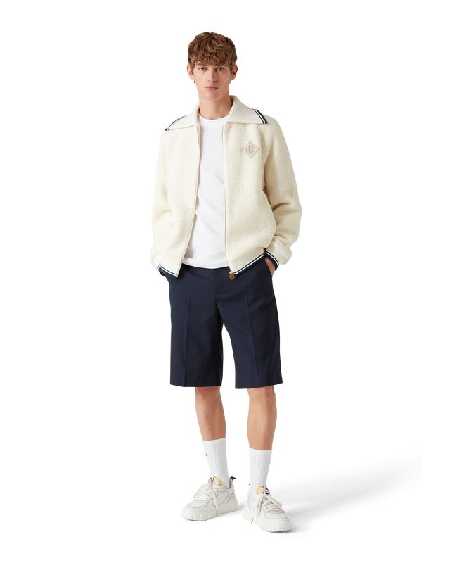 Casablanca Cashmere Zip Jumper | Casablanca Paris