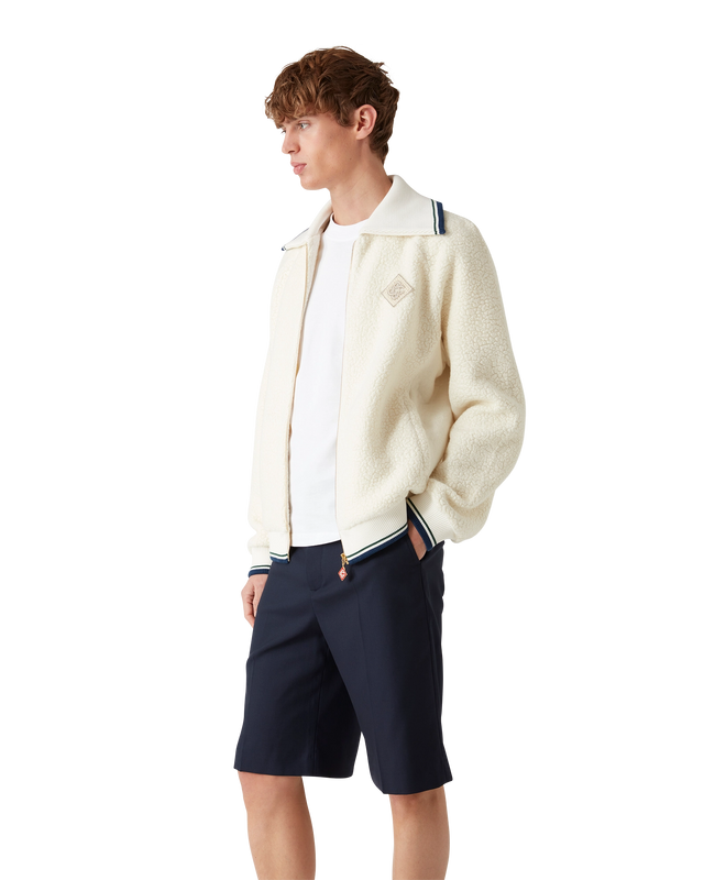 Casablanca Cashmere Zip Jumper | Casablanca Paris