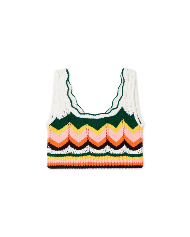 Casablanca Chevron Lace Bra | Casablanca Paris