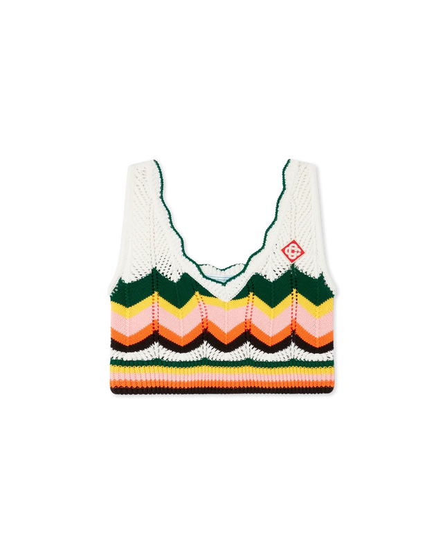 casablanca Chevron Lace Bra | Casablanca Paris