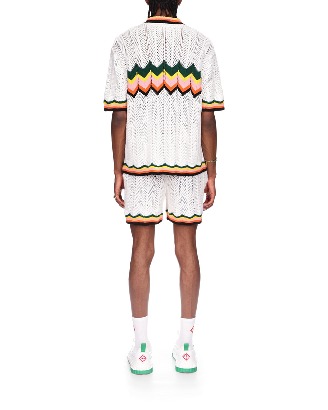 Casablanca Chevron Lace Shirt | Casablanca Paris