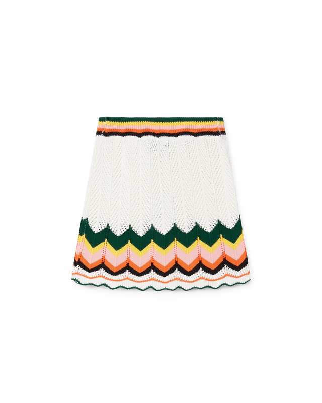 Casablanca Chevron Lace Skirt | Casablanca Paris