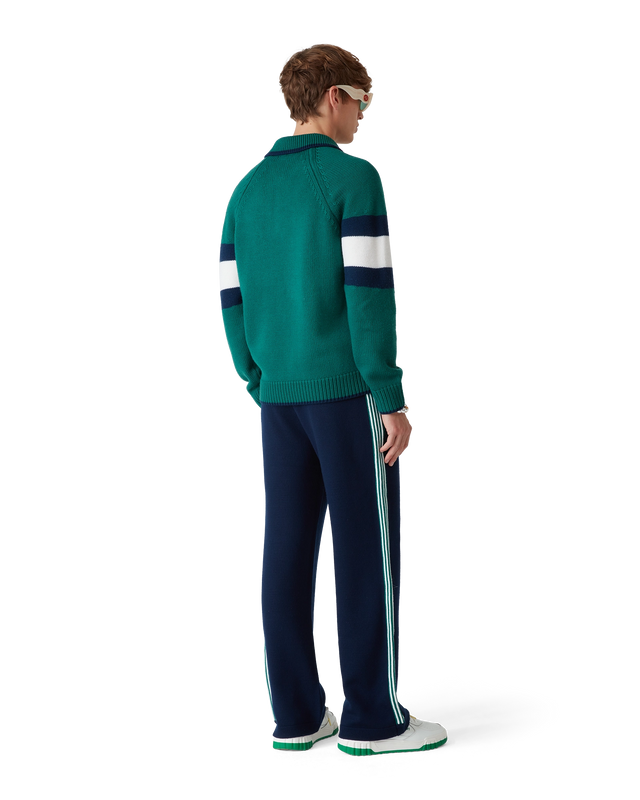 Casablanca Colourblock Polo Shirt | Casablanca Paris