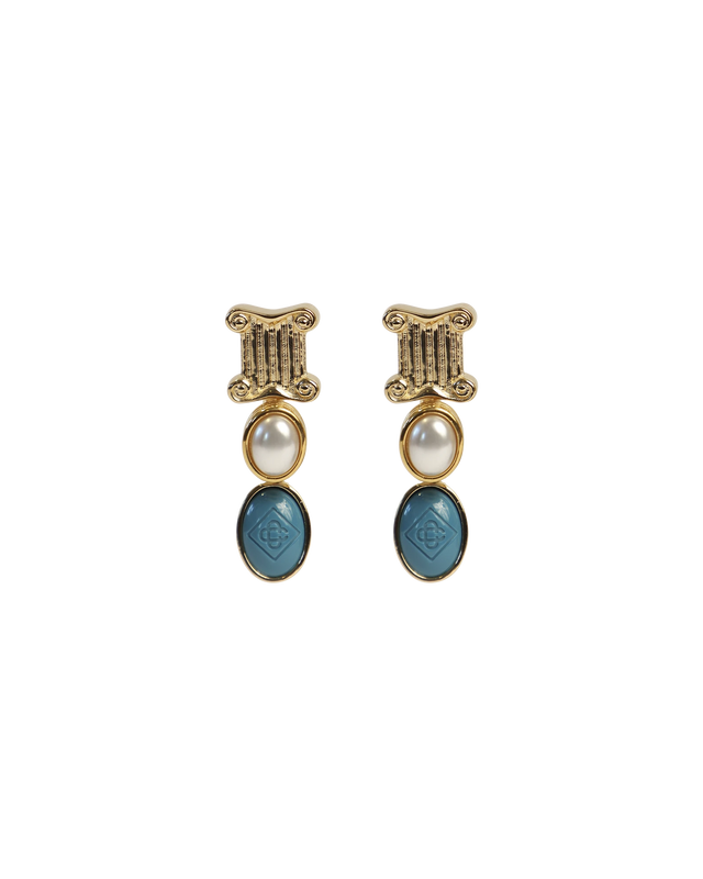 casablanca Column Drop Earrings | Casablanca Paris
