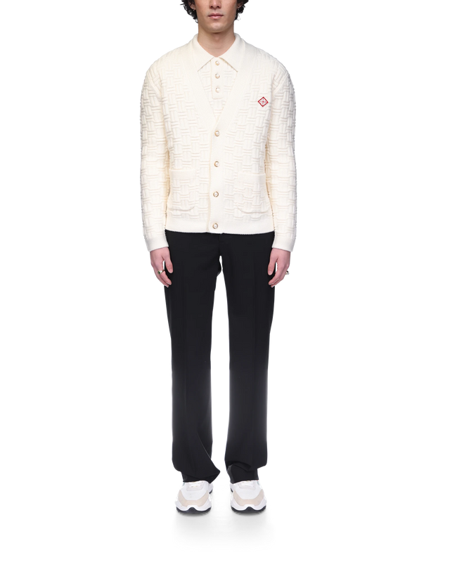 Casablanca Column Knit Cardigan | Casablanca Paris