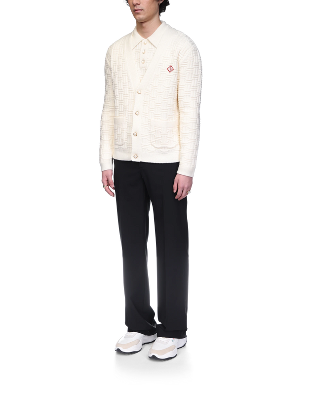 Casablanca Column Knit Cardigan | Casablanca Paris