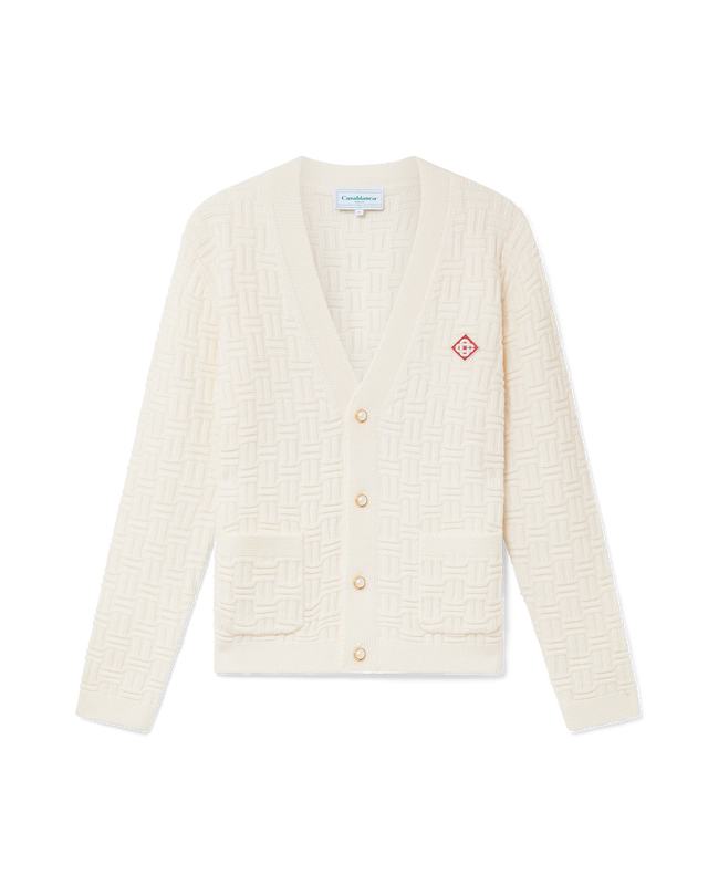 casablanca Column Knit Cardigan | Casablanca Paris