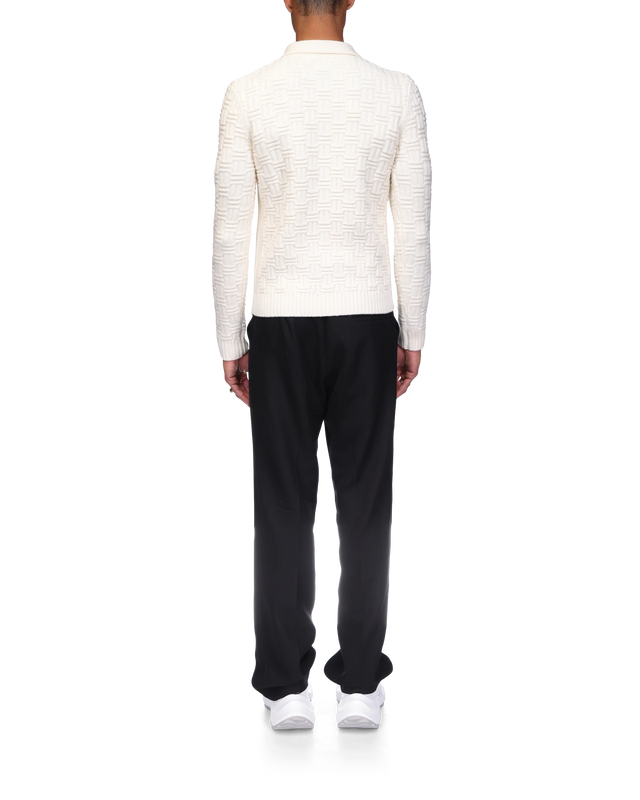 Casablanca Column Knit Polo Shirt | Casablanca Paris