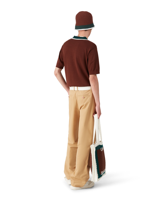 Casablanca Cotton Chino Trousers | Casablanca Paris