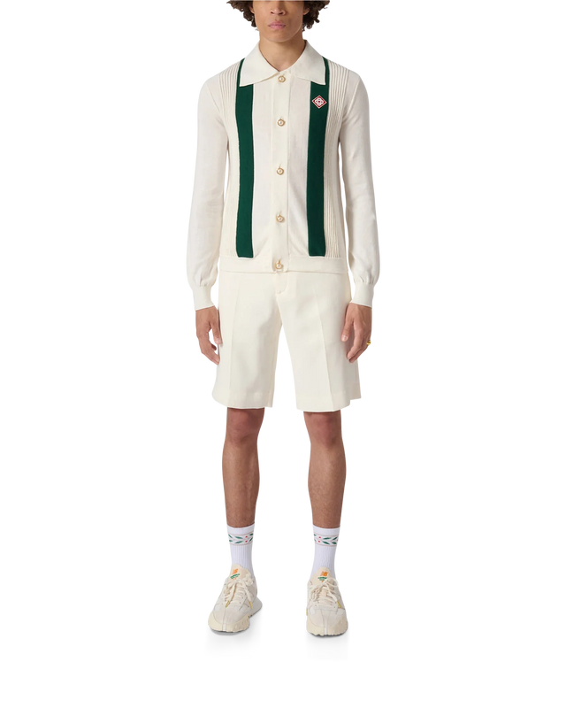 Casablanca Cotton Knit Cardigan | Casablanca Paris