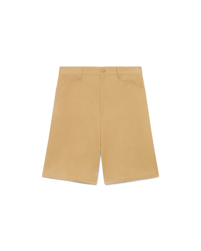 casablanca Cotton Pleated Shorts | Casablanca Paris