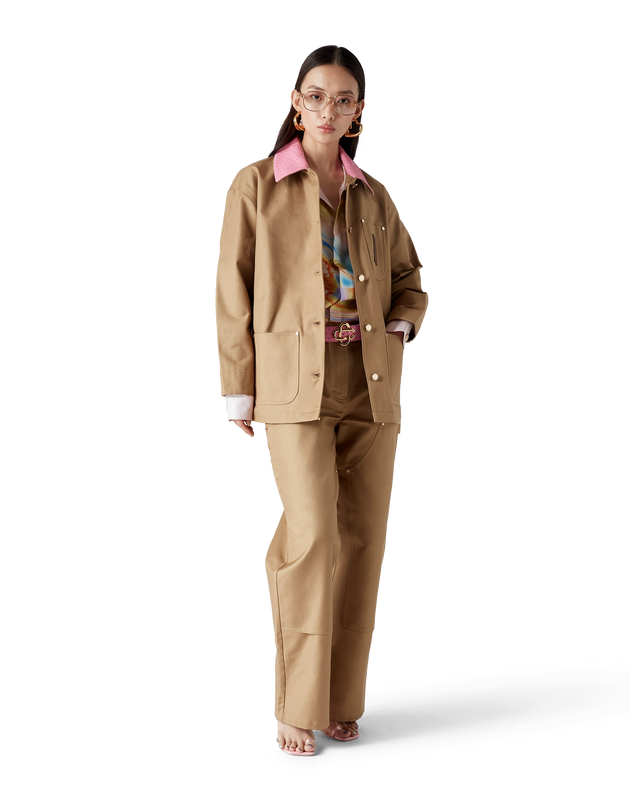 Casablanca Cotton Workwear Jacket | Casablanca Paris