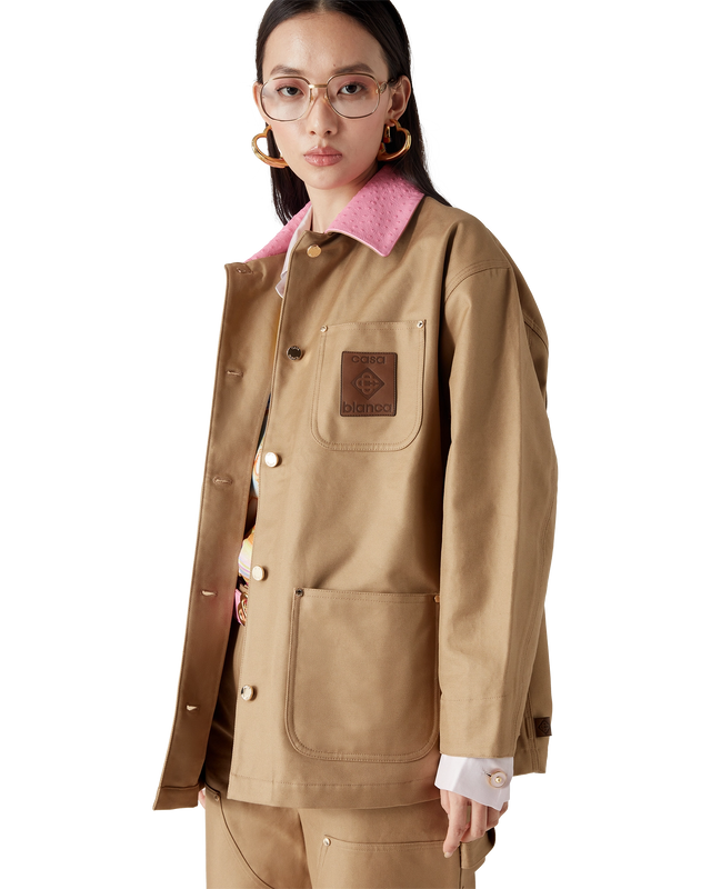 Casablanca Cotton Workwear Jacket | Casablanca Paris