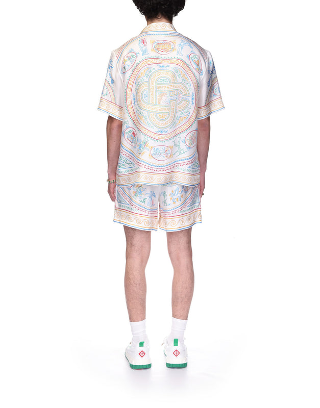 Casablanca Crayon Vase Silk Shirt | Casablanca Paris