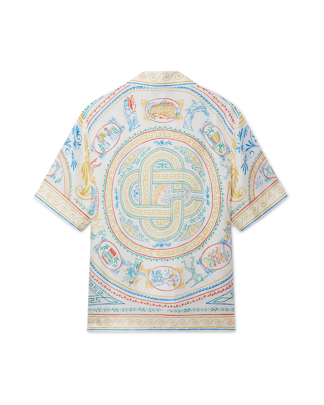 casablanca Crayon Vase Silk Shirt | Casablanca Paris