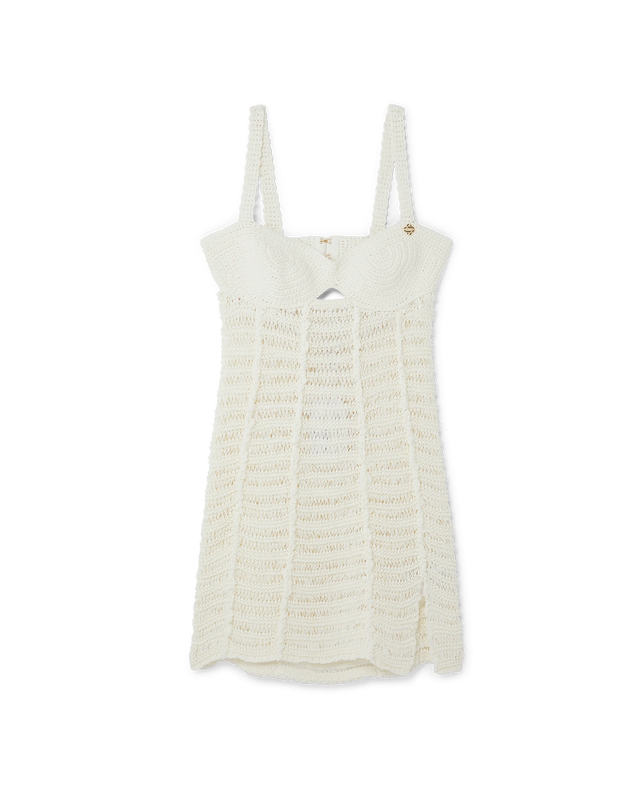 casablanca Crochet Bustier Dress | Casablanca Paris
