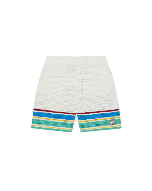 casablanca Crochet Tennis Shorts | Casablanca Paris