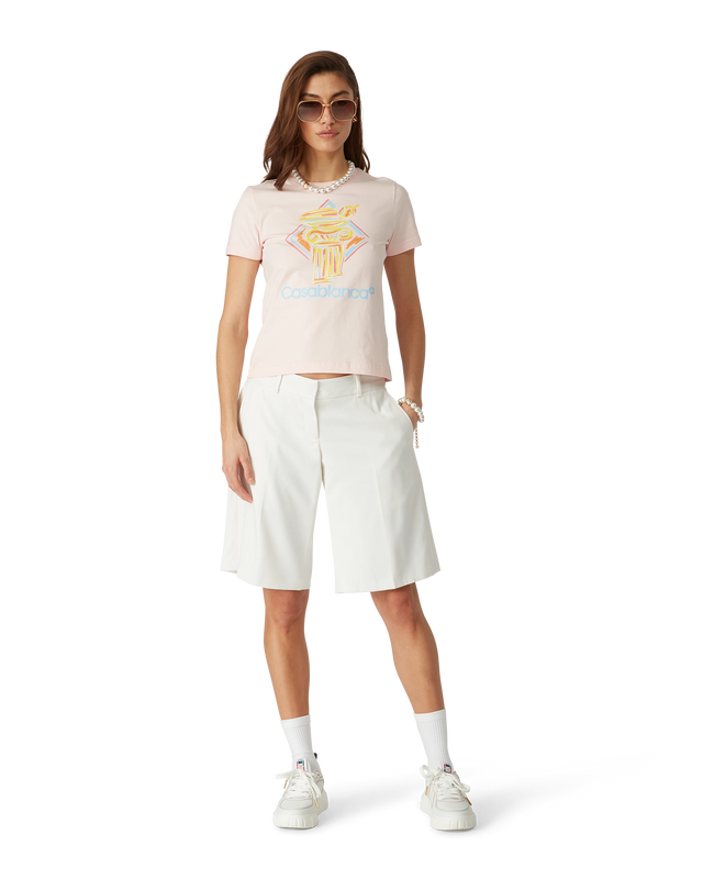 Casablanca Diamond Column T-Shirt | Casablanca Paris