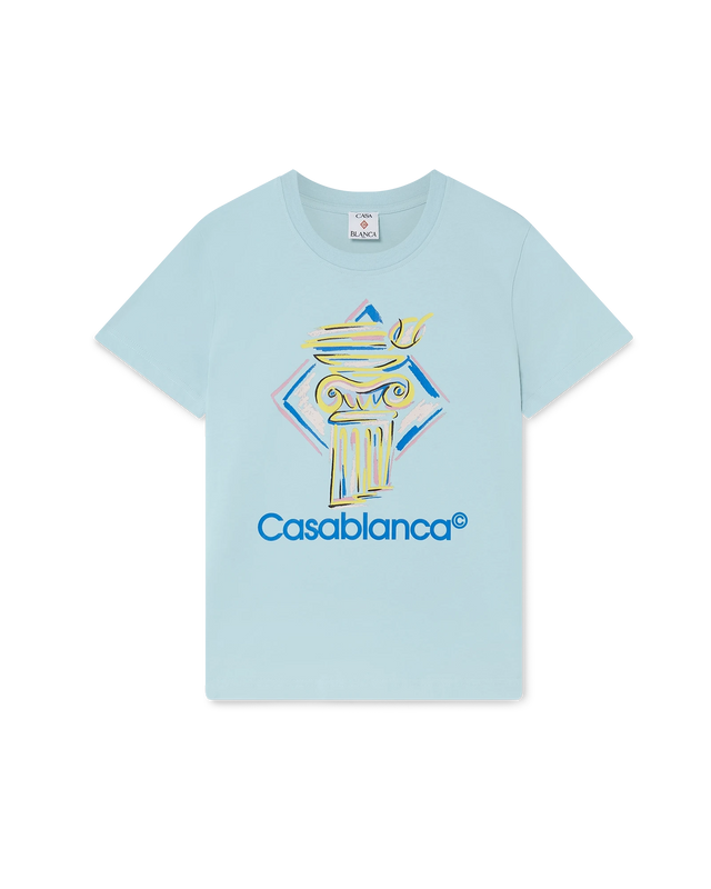 casablanca Diamond Column T-Shirt | Casablanca Paris