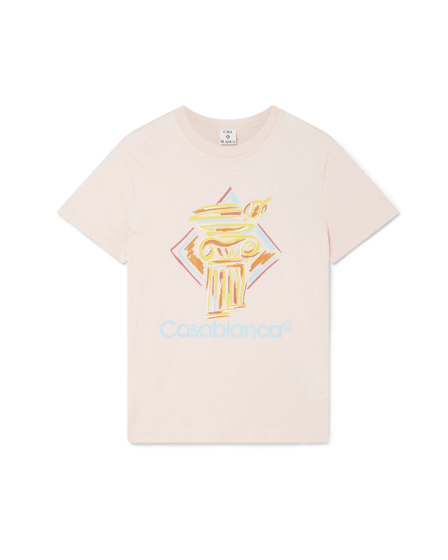 casablanca Diamond Column T-Shirt | Casablanca Paris