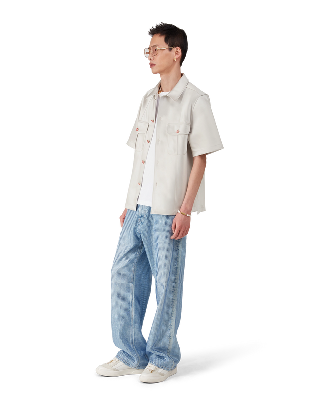 Casablanca Duchesse Satin Shirt | Casablanca Paris