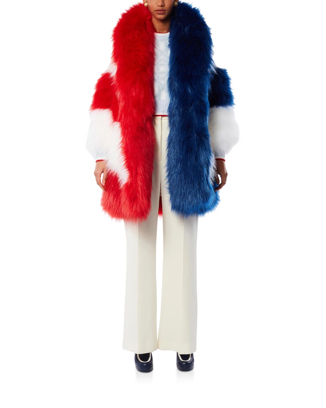 Casablanca Faux Fur Coat | Casablanca Paris