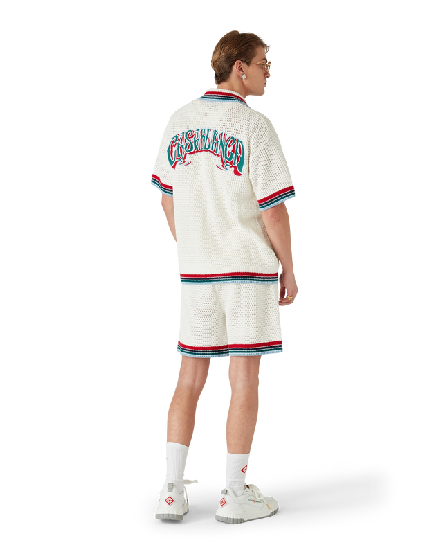 Casablanca Gothic Crochet Shirt | Casablanca Paris