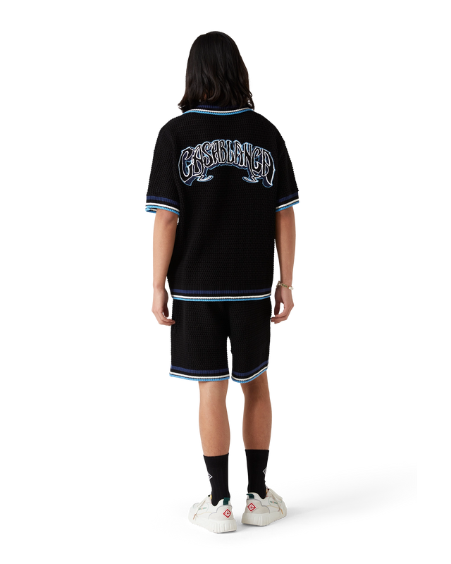 Casablanca Gothic Crochet Shirt | Casablanca Paris