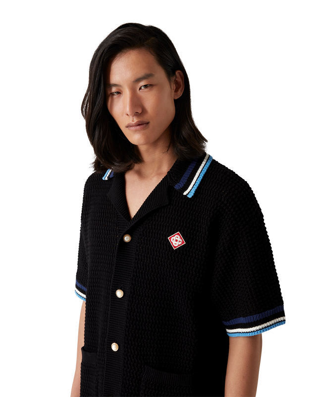 Casablanca Gothic Crochet Shirt | Casablanca Paris