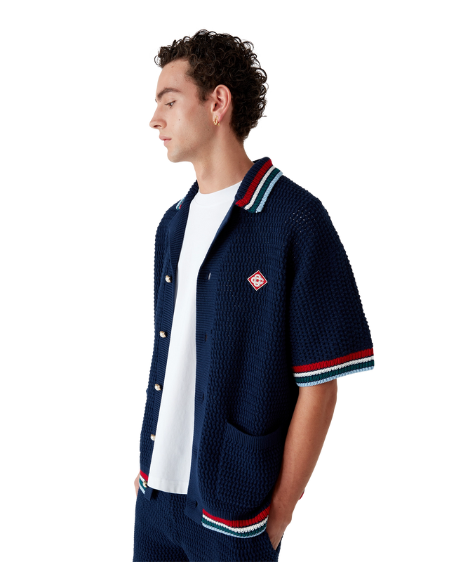 Casablanca Gothic Crochet Shirt | Casablanca Paris