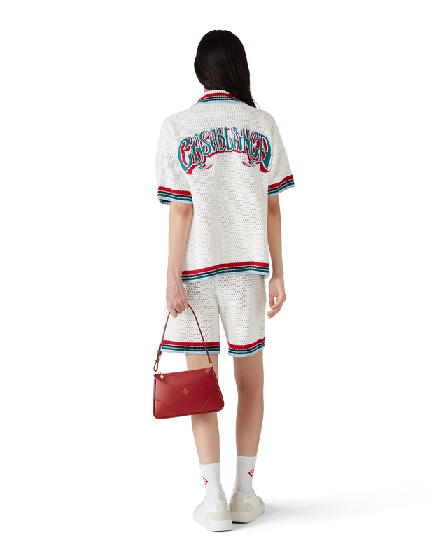 Casablanca Gothic Crochet Shirt | Casablanca Paris