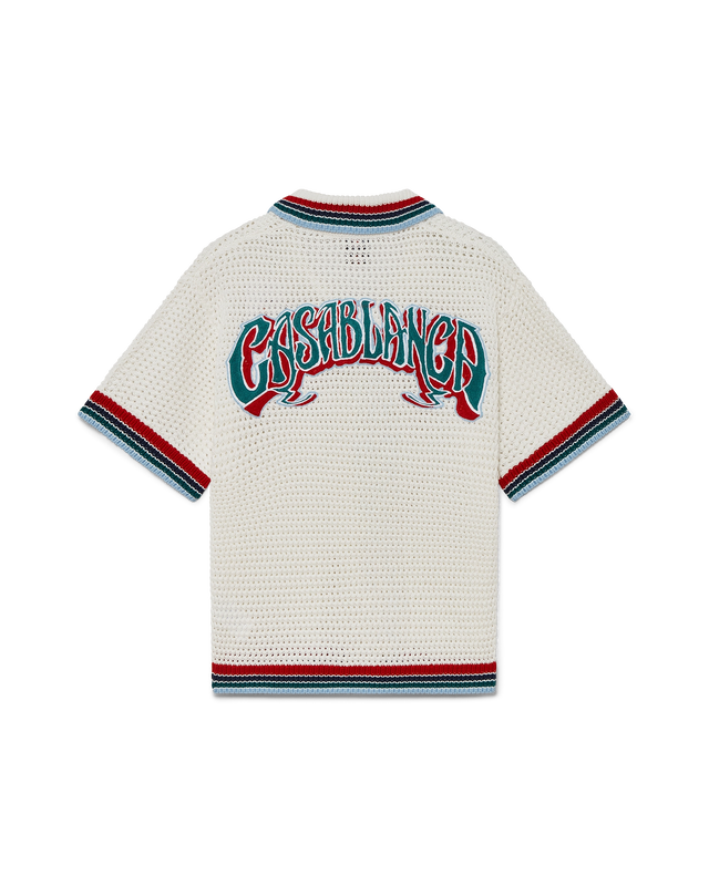 casablanca Gothic Crochet Shirt | Casablanca Paris