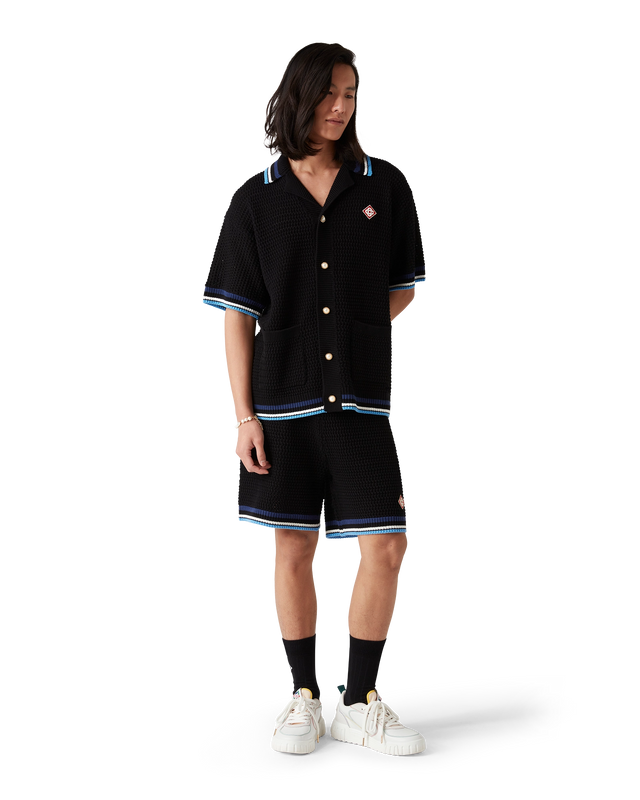 Casablanca Gothic Crochet Shorts | Casablanca Paris