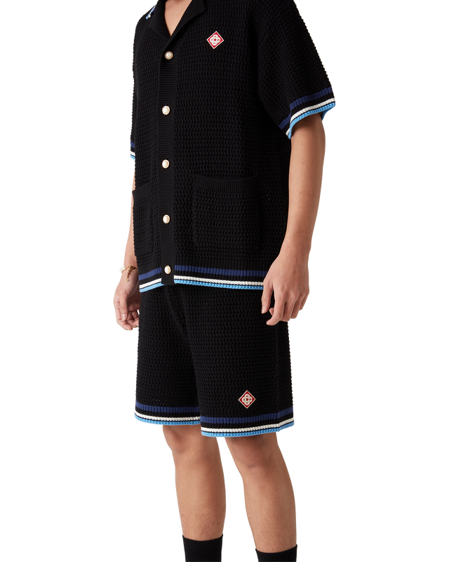 Casablanca Gothic Crochet Shorts | Casablanca Paris