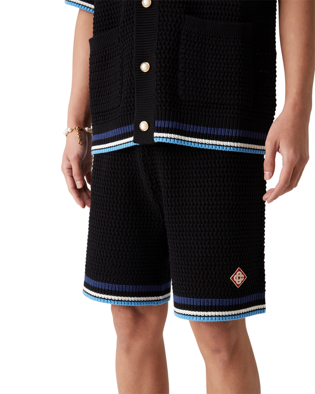 Casablanca Gothic Crochet Shorts | Casablanca Paris