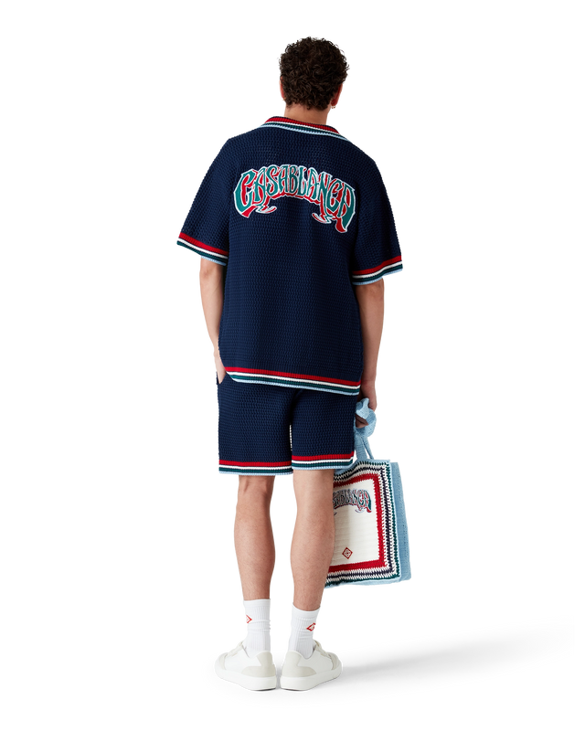 Casablanca Gothic Crochet Shorts | Casablanca Paris