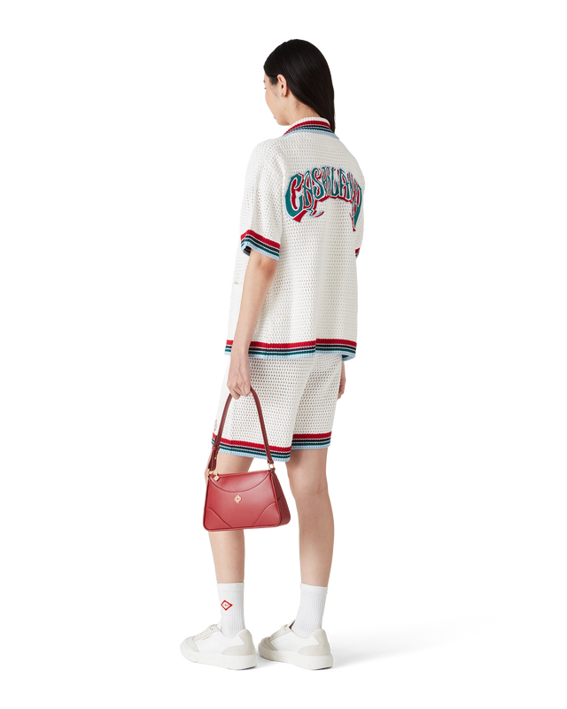 Casablanca Gothic Crochet Shorts | Casablanca Paris