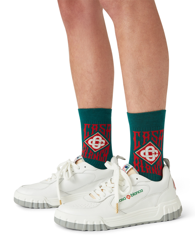 Casablanca Gothic Logo Socks– Casablanca