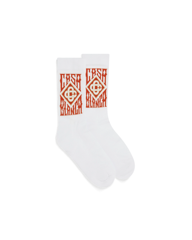 casablanca Gothic Logo Socks– Casablanca
