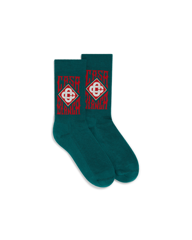 casablanca Gothic Logo Socks– Casablanca