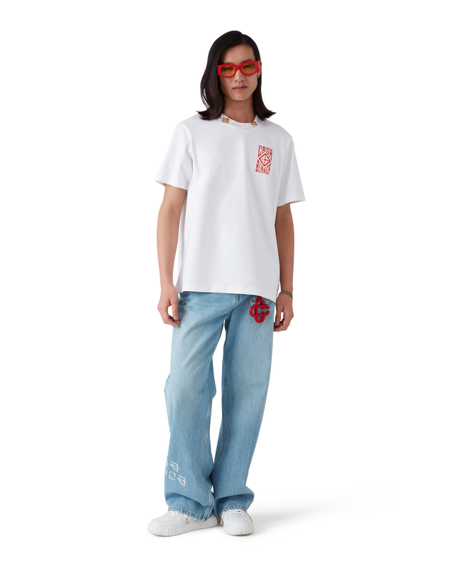 Casablanca Gothic Logo T-Shirt | Casablanca Paris