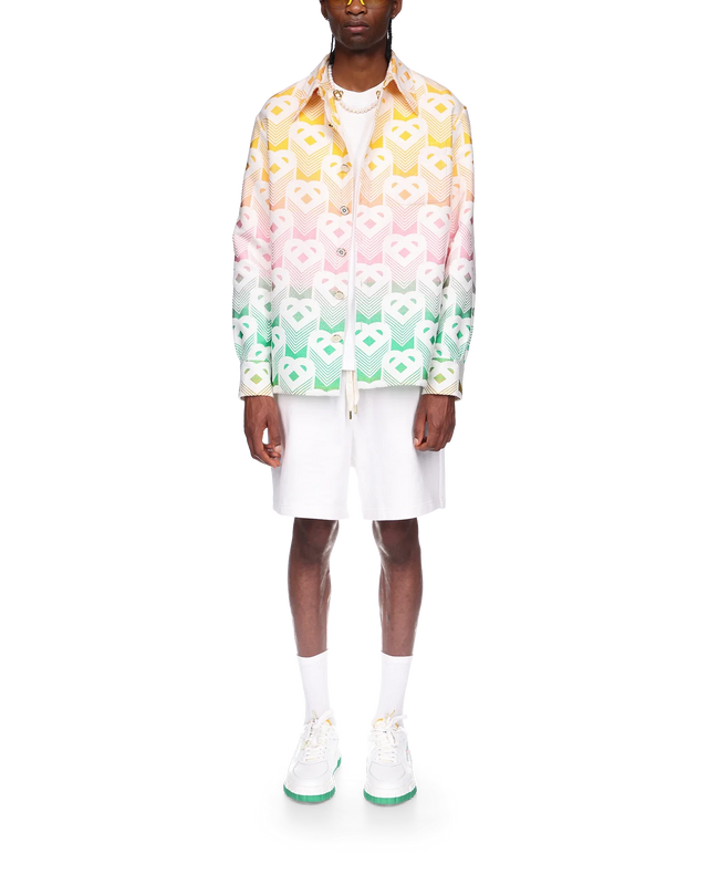 Casablanca Gradient Heart Shacket | Casablanca Paris