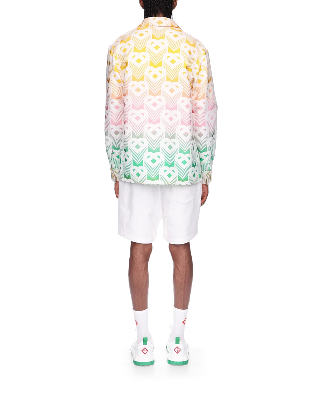 Casablanca Gradient Heart Shacket | Casablanca Paris