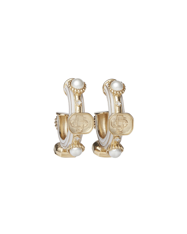 Casablanca Gradient Hoop Earrings | Casablanca Paris