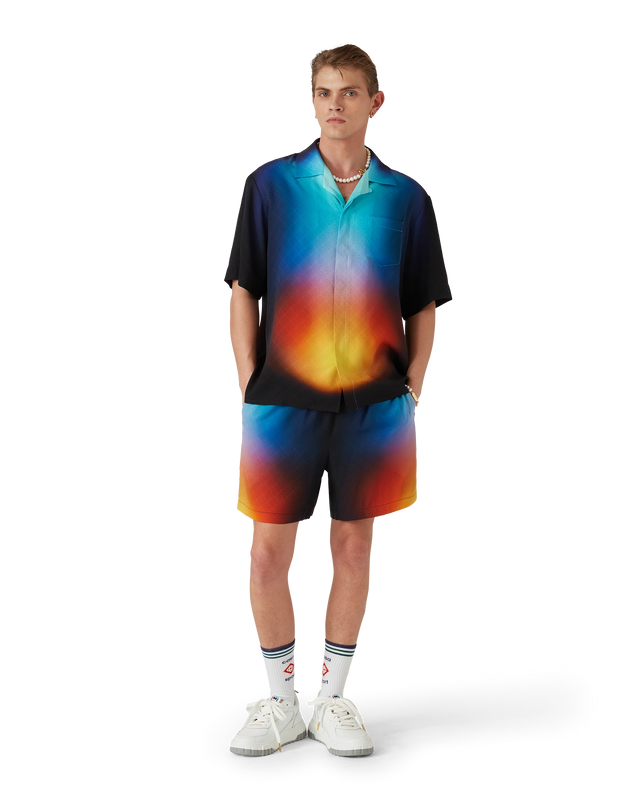 Casablanca Gradient Silk Shorts | Casablanca Paris