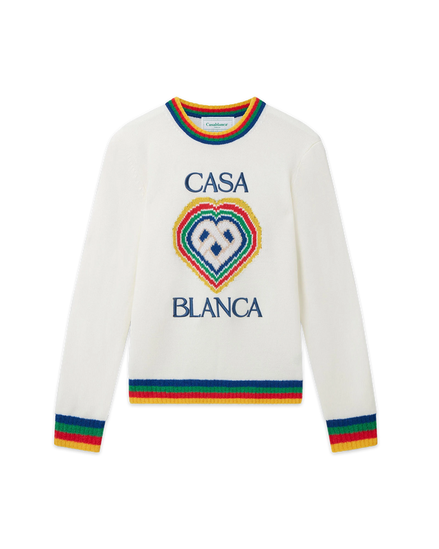 casablanca Heart Boucle Jumper | Casablanca Paris