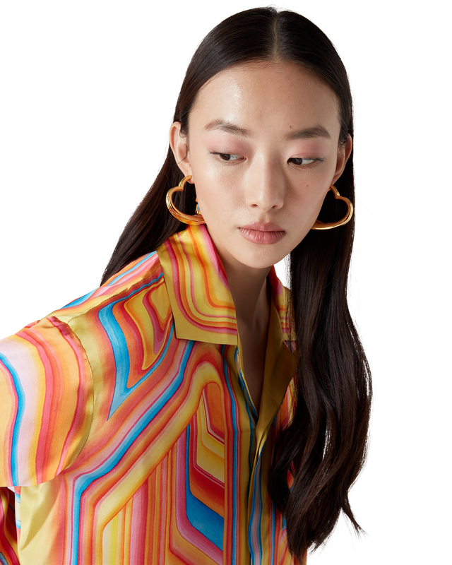 Casablanca Heart Hoop Earrings– Casablanca